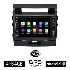 TOYOTA LANDCRUISER (2008 - 2015) Android οθόνη αυτοκίνητου 4GB με GPS WI-FI (ηχοσύστημα αφής 8" ιντσών OEM Youtube Playstore MP3 USB Radio Bluetooth Mirrorlink εργοστασιακή, 4x60W, Navi)