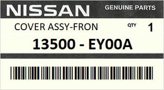 Αντλία λαδιού - Καθρέφτης μηχανής NISSAN NISSAN 350Z 370Z / INFINITI  2003 -2017 ENGINE VQ35HR VQ37VHR #13500EY00A