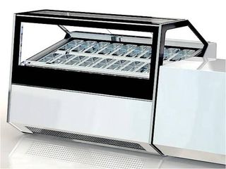 ΠΡΟΣΦΟΡΑ!!! G1759 Βιτρίνα Παγωτού 18 Γεύσεων 180x126x130cm 