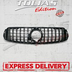 MERCEDES BENZ GLC X253 & C253 SPORT GRILLE Type GT FIT TO AMG BUMPER / ΜΑΣΚΑ ΠΡΟΦΥΛΑΚΤΗΡΑ 