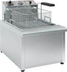 ΠΡΟΣΦΟΡΑ!!! ΤζεΘάν Φ700 ΡΕΛΕ Φριτέζα Ηλεκτρική Μονή 10lt 4200W / 230V, 36Χ50Χ44cm