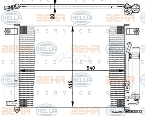 Συμπυκνωτής AC BODYPARTS 294074345