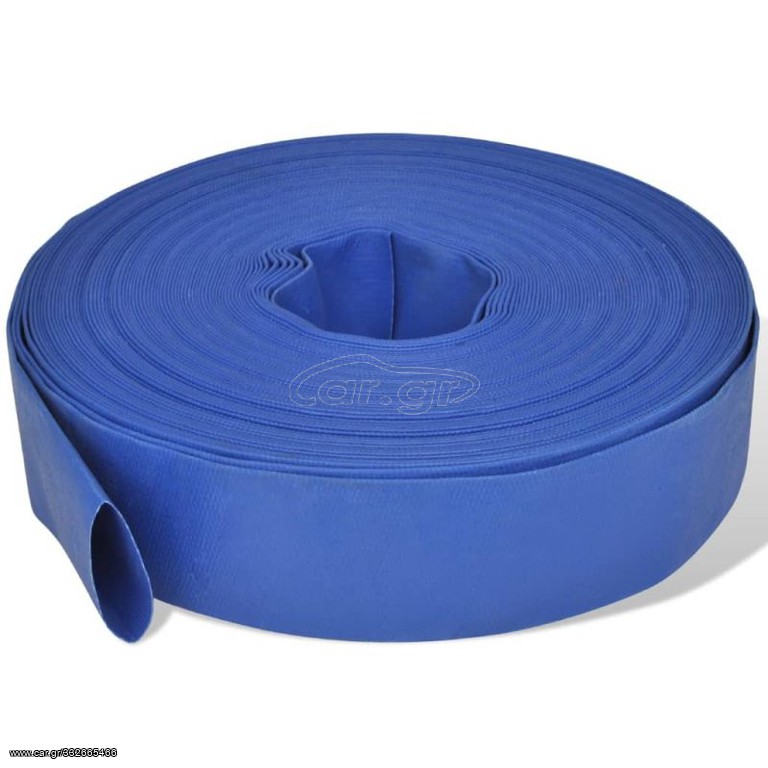 Πλακέ Μάνικα Νερού 50μ. 3" PVC 3bar .Τιμή με φπα