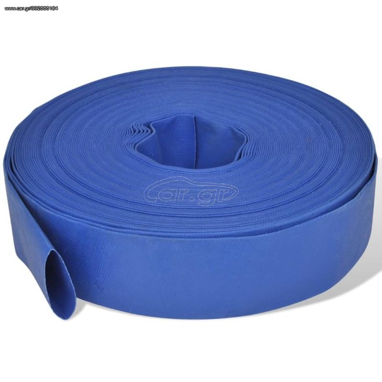 Πλακέ Μάνικα Νερού 50μ. 4" PVC 5bar .Τιμή με φπα