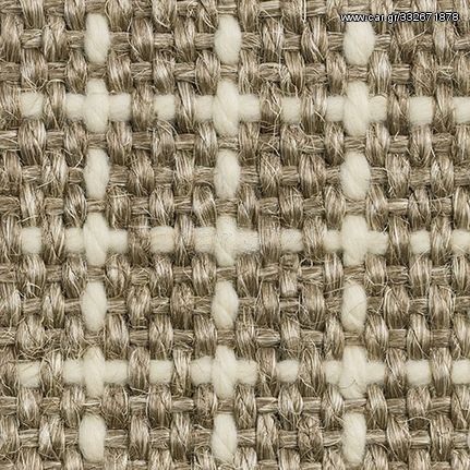 Φυσική ψάθα Tasmania 8562 - Recycled Cotton Ribbon - Light Brown