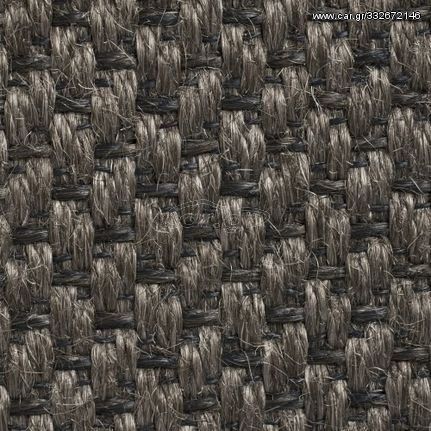 Φυσική ψάθα Togo 7606 - Recycled Cotton Ribbon - Dark Grey