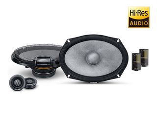 Alpine R2-S69C Next-Generation 6x9” (16 x 24cm) COMPONENT 2-WAY R-SERIES SPEAKERS - Peak Power: 300