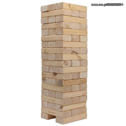 Goki επιτραπέζιο Jenga ξύλινο 51 τεμαχίων Υ25,5x7,5x7,5εκ. - 23622---ΒΠ-2