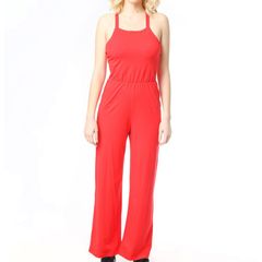 Paco & Co Wmn's Jumpsuit 2332601 Red