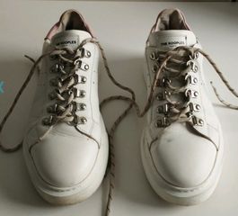 The Kooples leather trainers-thumb-4