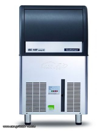 ΠΡΟΣΦΟΡΑ!!! SCOTSMAN EC 107 EcoX Παγομηχανή Ψεκασμού (53Kg/24h) με Αποθήκη για Συμπαγές Παγάκι 20gr Gourmet Ice