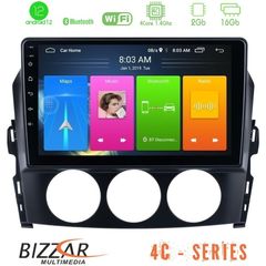 Bizzar 4C Series Mazda MX-5 2006-2008 4Core Android12 2+16GB Navigation Multimedia Tablet 9"