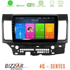 Bizzar 4C Series Mitsubishi Lancer 2008 – 2015 4Core Android12 2+16GB Navigation Multimedia Tablet 10"