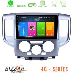 Bizzar 4C Series Nissan NV200 4Core Android12 2+16GB Navigation Multimedia Tablet 9"