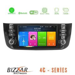 Bizzar Fiat Punto Evo 2009-2011 4core Android12 2+16GB Navigation Multimedia Deckless 6.2" - U-LV-FT024