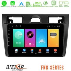 Bizzar FR8 Series Ford Fiesta 2006-2008 8core Android12 2+32GB Navigation Multimedia Tablet 9"