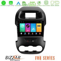 Bizzar FR8 Series Ford Ranger 2012-2016 8core Android 11 2+32GB Navigation Multimedia Tablet 9"