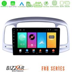 Bizzar FR8 Series Hyundai Accent 2006-2011 8core Android12 2+32GB Navigation Multimedia Tablet 9"