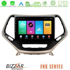 Bizzar FR8 Series Jeep Cherokee 2014-2019 8core Android 11 2+32GB Navigation Multimedia Tablet 9"
