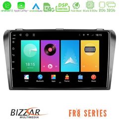 Bizzar FR8 Series Mazda 3 2004-2009 8core Android12 2+32GB Navigation Multimedia Tablet 9"