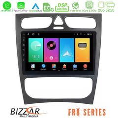 Bizzar FR8 Series Mercedes C Class (W203) 8core Android12 2+32GB Navigation Multimedia Tablet 9"