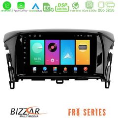Bizzar FR8 Series Mitsubishi Eclipse Cross 8core Android12 2+32GB Navigation Multimedia Tablet 9"