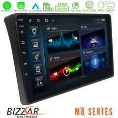 Bizzar M8 Series Fiat Ducato/Citroen Jumper/Peugeot Boxer 8core Android12 4+32GB Navigation Multimedia Tablet 9"