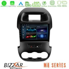 Bizzar M8 Series Ford Ranger 2012-2016 8core Android12 4+32GB Navigation Multimedia Tablet 9" - U-M8-FD0591