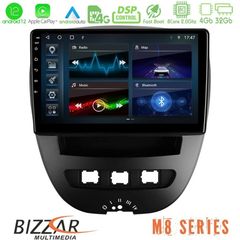 Bizzar M8 Series Toyota Aygo/Citroen C1/Peugeot 107 8core Android12 4+32GB Navigation Multimedia Tablet 10"