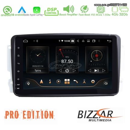Bizzar Pro Edition Mercedes C/CLK Class Android 10 8core Navigation Multimedia (8inch)