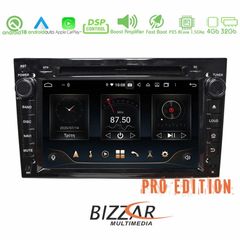 Bizzar Pro Edition Opel Astra/Corsa/Antara/Zafira Android 10 8core Navigation Multimedia (Μαύρο Γυαλιστερό Χρώμα)