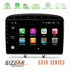 Bizzar S310 Peugeot 308/RCZ Car Pad 9" Android 10 Multimedia Station