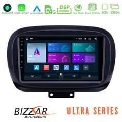 Bizzar Ultra Series Fiat 500X 8core Android11 8+128GB Navigation Multimedia Tablet 9"