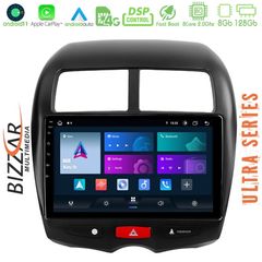 Bizzar Ultra Series Mitsubishi ASX 8core Android11 8+128GB Navigation Multimedia Tablet 10"