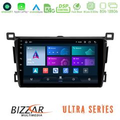 Bizzar Ultra Series Toyota RAV4 2013-2018 8core Android11 8+128GB Navigation Multimedia Tablet 9"