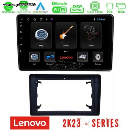 Lenovo Car Pad Chrysler / Dodge / Jeep 4Core Android12 2+32GB Navigation Multimedia Tablet 10"