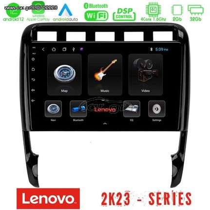 Lenovo Car Pad Porsche Cayenne 2003-2010 4Core Android12 2+32GB Navigation Multimedia Tablet 9"