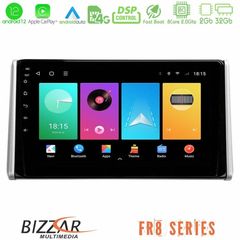 Bizzar FR8 Series Toyota RAV4 2019-2023 4Core Android12 2+32GB Navigation Multimedia Tablet 10"