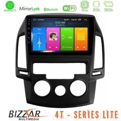 Bizzar 4T Series Hyundai i30 2007-2012 Manual A/C 4Core Android12 2+32GB Navigation Multimedia Tablet 9"