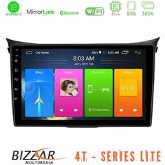 Bizzar 4T Series Hyundai i30 2012-2017 4Core Android12 2+32GB Navigation Multimedia Tablet 9"