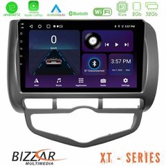 Bizzar XT Series Honda Jazz 2002-2008 (Auto A/C) 4Core Android12 2+32GB Navigation Multimedia Tablet 9"