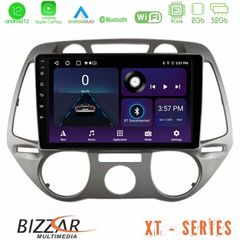 Bizzar XT Series Hyundai i20 2009-2012 Manual A/C 4Core Android12 2+32GB Navigation Multimedia Tablet 9"