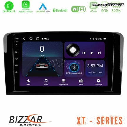 Bizzar XT Series Mercedes ML/GL Class 4Core Android12 2+32GB Navigation Multimedia Tablet 9"