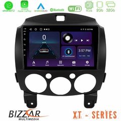 Bizzar XT Series Mazda 2 2008-2014 4Core Android12 2+32GB Navigation Multimedia Tablet 9"