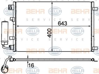 Συμπυκνωτής AC BODYPARTS 164404645