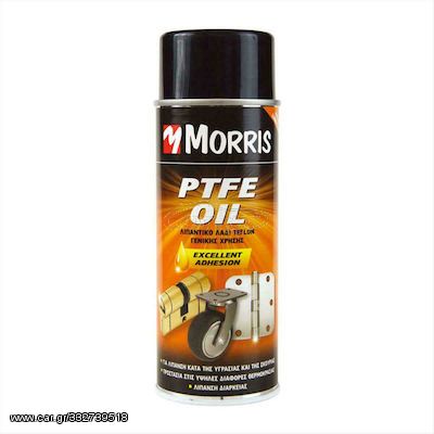 Σπρέι  Λιπαντικό Λάδι Teflon Γενικής Χρήσης (Ptfe Oil )400ml  Morris 28579