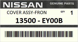 Αντλία λαδιού - Καθρέφτης μηχανής NISSAN INFINITI G35 G37 QX50 QX70 2006-2019 - 370Z Z34 2009-2013 ENGINE VQ37VHR #13500EY00B