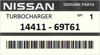 Turbo/Τουρμπίνα NISSAN CABSTAR TL0 ENGINE  #1441169T61