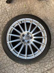 ΣΕΤ ΖΑΝΤΩΝ 18''  AUDI ORIGINAL DTM 8X18 ΚΑΡΕ 5Χ112 & 235/40/18 VREDESTEIN ULTRAC SATIN ΤΙΜΗ ΣΥΖΗΤΗΣΙΜΗ