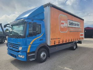 Καρότσα Κουρτίνα Mercedes-Benz 2009 1326 -EURO5- 3 ΚΑΘΙΣΜΑΤΑ  ΚΟΥΡΤΙΝΑ 7,30μ 1226 1324 1224